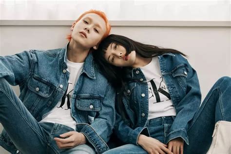 calvin klein releases a sensual pictorial where hyuna and dawn show off their real couple