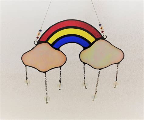 Stained Glass Rainbow Etsy