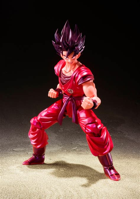 There are some superbly awesome dbz toys goku fans will go crazy for. Dragon Ball Z Son Goku Kaio-ken S.H. Figuarts Action ...