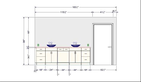 Durable materials:high quality ceramic, acrylic, and pressed wood. Ideas Proper Height For Bathroom Vanity With Vessel Sink ...