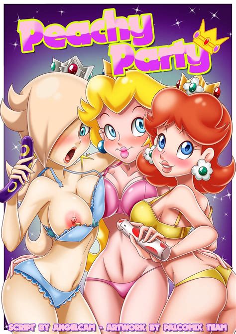Peachy Party Mario Series By Palcomix TeenSpiritHentai