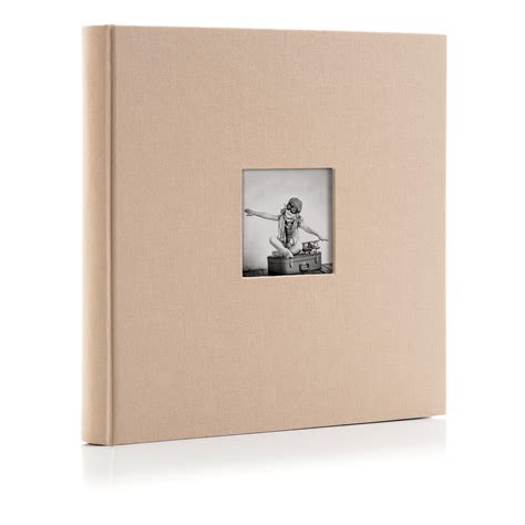 Carmen 6x4 Linen Photo Slip In Album Cream Arrowfile The Archival And Collectable Storage