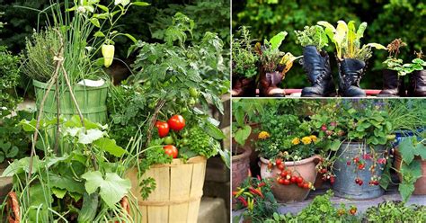 13 Tips To Create A Decorative Container Vegetable Garden