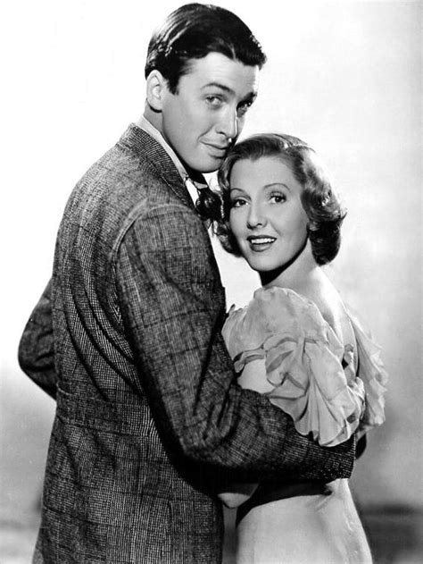 Jimmy Stewart And Jean Arthur For “you Cant Take It With You” Jean Arthur Classic Movie