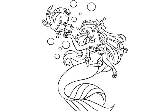 Little ariel and baby flounder coloring page to color, print and download for free along with bunch of favorite ariel coloring page for kids. Flounder Coloring Pages From The Little Mermaid at GetDrawings | Free download