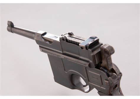 Late Post War Bolo C96 Mauser Semi Automatic Pistol