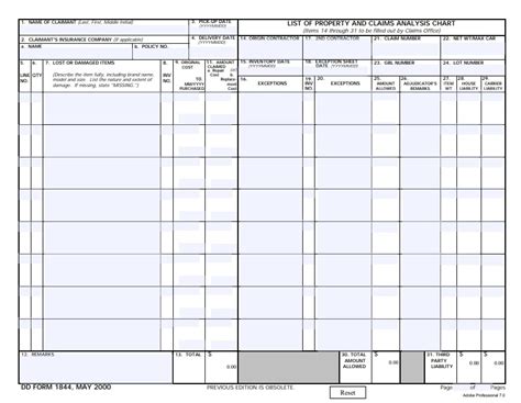 Download Fillable Dd Form 1844