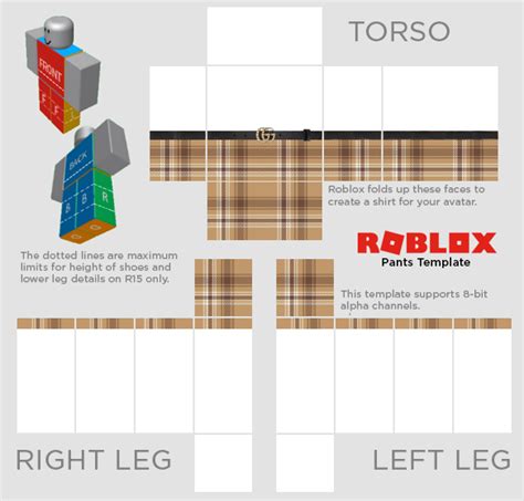 Pants Template Roblox Png Images Transparent Background Png Play