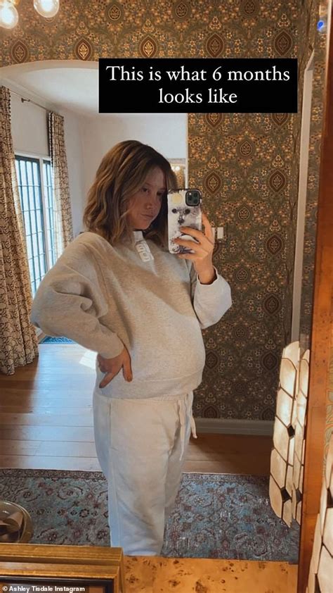 Pregnant Ashley Tisdale Looks Ultra Cozy While Taking Care Of Last