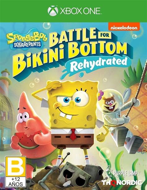 Spongebob Squarepants Battle For Bikini Bottom Rehydrated For Xbox