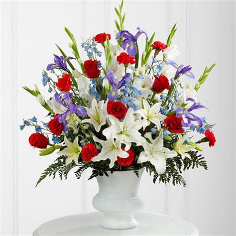 The Ftd® Cherished Farewell™ Arrangement Flower Den Florist Same