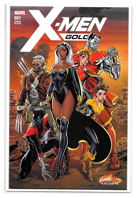 X Men Gold 1 J Scott Campbell Exclusive Variant Cover