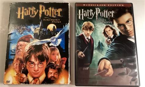 Harry Potterandthe Sorcerers Stone Dvd 20022 Disc Full Frame Order