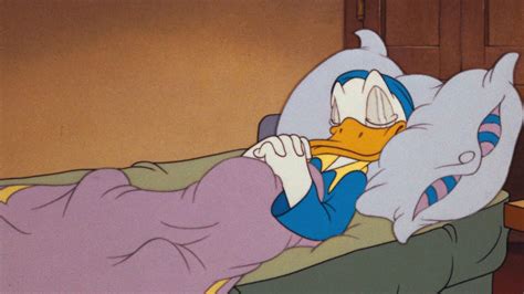 Donald Duck Sleepy