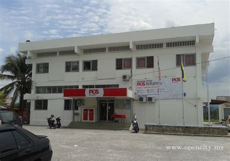 Certainly the town centre area, which is almost surrounded by a. Post Office (Pejabat Pos Malaysia) @ Gerik - Perak