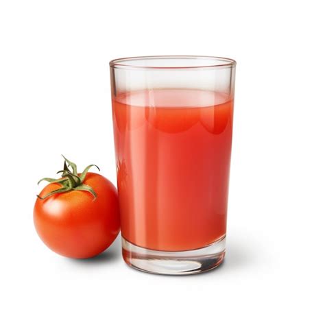 Premium Ai Image Illustrations Ai Generation A Glass Of Tomato Juice