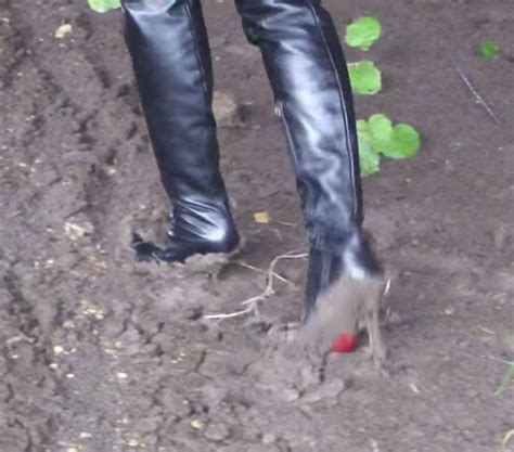 i ll take stiletto boots in the mud over wellies any day stiletto boots won t pull off your
