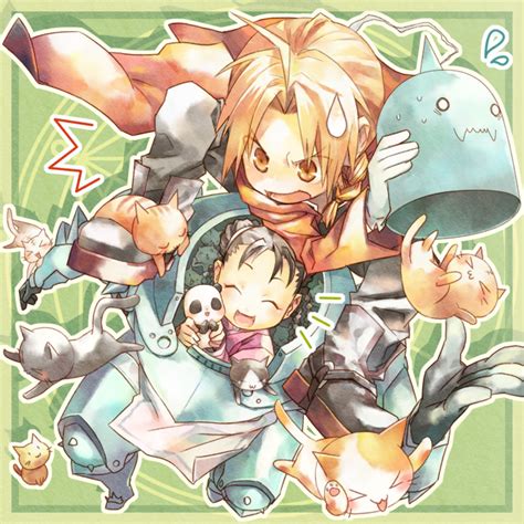 Edward Elric Alphonse Elric May Chang And Xiao Mei Fullmetal Alchemist Drawn By Ritttz
