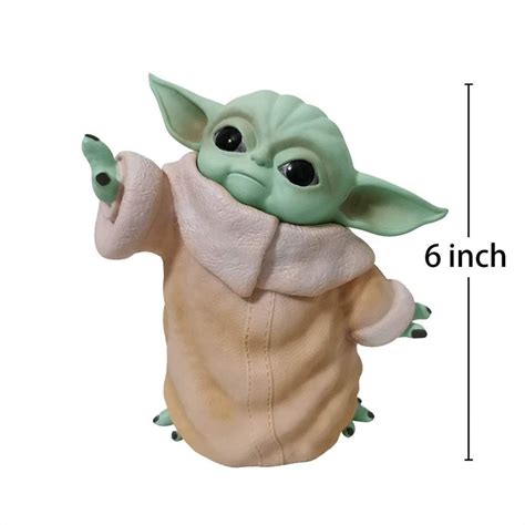 Baby Yoda Figure Electronic Glowing The Child Yoda Toys The Mandalorian