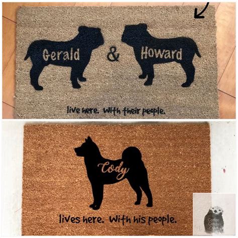 Akita Custom Door Mat/ Custom Dog Gift/ House Warming/ Dog | Etsy | Custom dog, Custom dog gifts ...