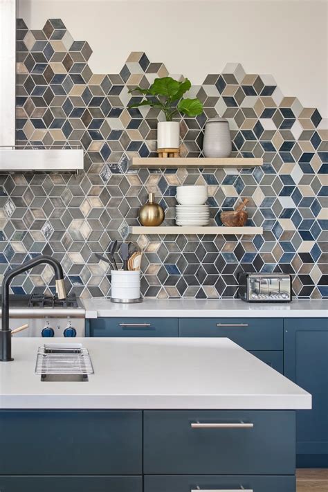 Check out how these kitchens use dark cabinets and counters, and see whether the look could work in your home. Blue Kitchen Cabinets With White Countertops Design Ideas