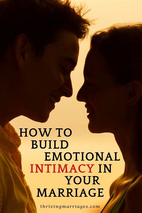 So As A Husband What Can You Do To Build Emotional Intimacy With Your Wife Whether Its Non