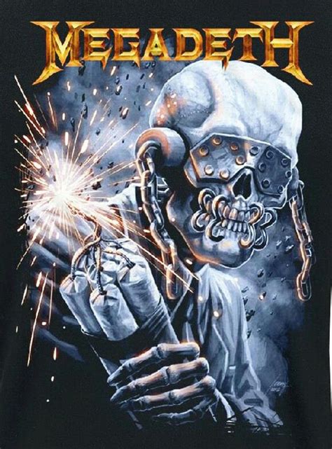 25 Bästa Megadeth Idéerna På Pinterest Dave Mustaine Thrash Metal