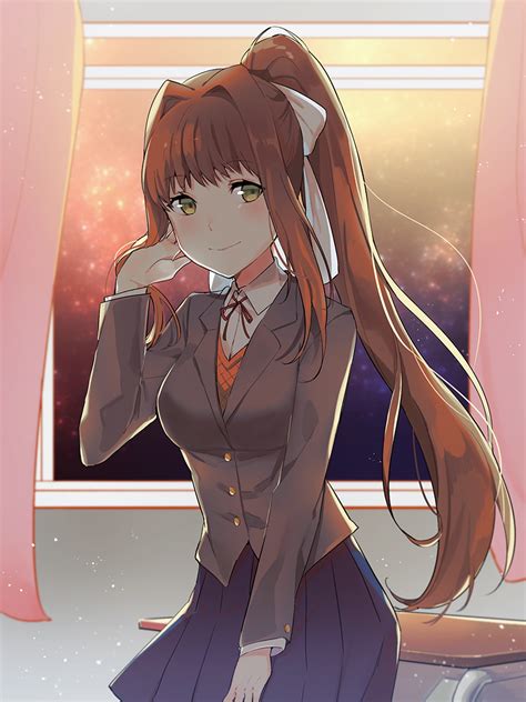 Found Fanart Because You Can Never Have Enough Monika Ddlc