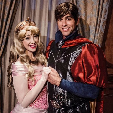 Princess Aurora And Prince Phillip Walt Disney World Face Character