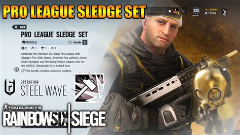 Pro League Sledge Set Rainbow Six Siege Youtube