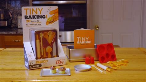 Tiny Baking The Worlds Smallest Baking Kit From Smartlab Toys Youtube