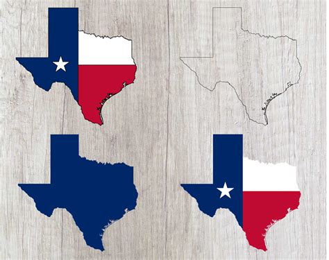 Texas State Flag Svg