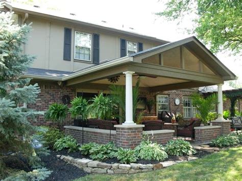 Covered Patio Roof Addition In Carmel In Gettum Associates Inc