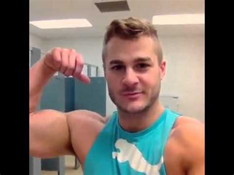 Cbb S Austin Armacost Flexing His Biceps Youtube