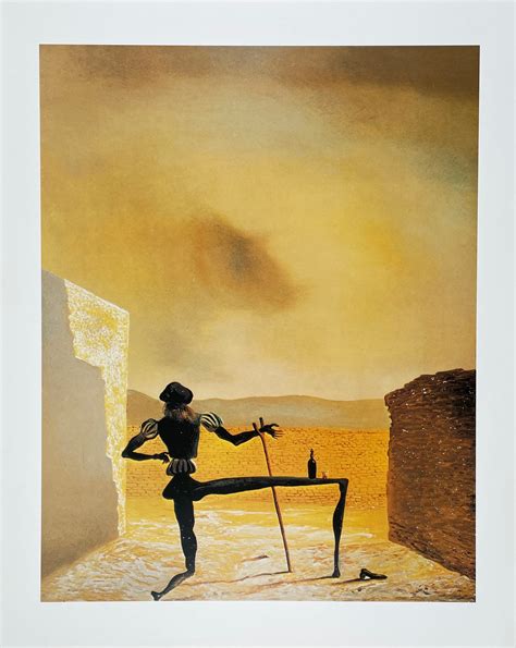Salvador Dali Exhibition Poster The Ghost Of Vermeer Museum Print