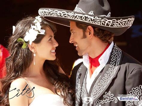 The idea is normally used interchangeably with film critics. Barbara Mori and Hrithik Roshan in the movie "Kites"