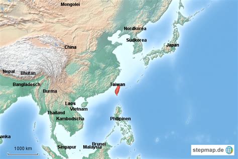 Weltkarte (politisch) übersichtskarte / regionen der welt. Taiwan von Nici87 - Landkarte für Deutschland