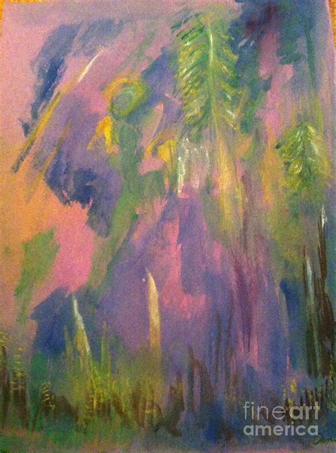 Forest Spirit Painting By Anees Peterman Fine Art America