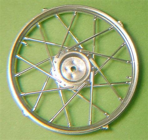 Realistic Wire Wheels For 112 Scale Motorcycles Hobbylinktv