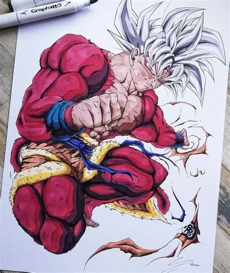 Goku Ssj Ultra Instinct Dragon Ball Artwork Anime Dragon Ball