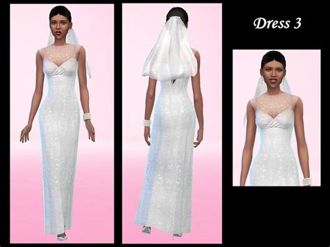Glitter Wedding Suit And Dresses At Tacha 75 Sims 4 Updates