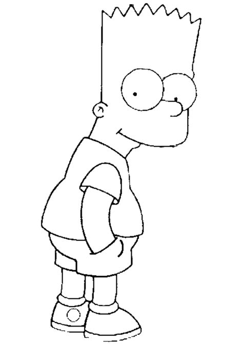 Free Printable Simpsons Coloring Pages For Kids Simpsons Drawings