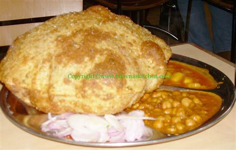 Chole bhature is one of the famous and delicious street food in india. Chole Bhature - Bhavna's Kitchen & Living