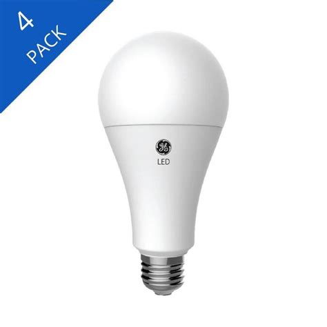 Ge Ultra Bright 150 Watt Eq A23 Soft White Dimmable Led Light Bulb 4