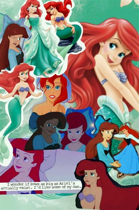 The Little Mermaid Collage Disney Disney Little Mermaids Disney Fun