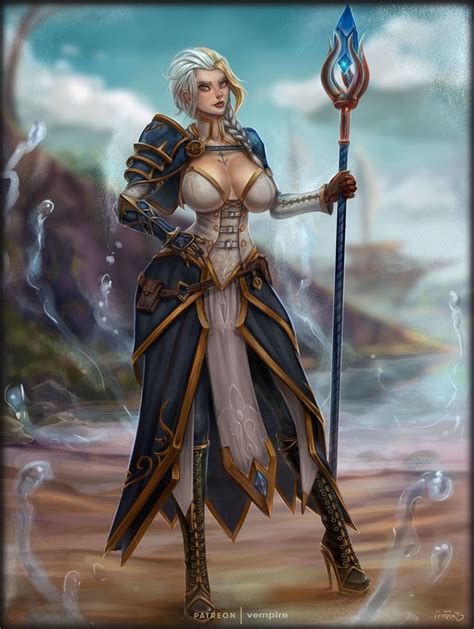 Jaina Proudmoore F By Vempirick World Of Warcraft Warcraft Art Warcraft