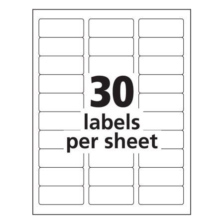 The avery 5160 template pdf can be opened with adobe acrobat reader and foxit pdf reader. 8160 Inkjet Address Labels - 1 x 2-5/8" - White - 750 ct. pack of 4, PRINTER TYPE Inkjet By ...