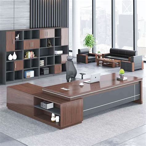 China Luxury Modern Foshan Custom Office Furniture Latest Office Table