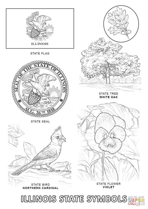 Kansas State Symbols Coloring Pages Kansas State Symbols Coloring Pages