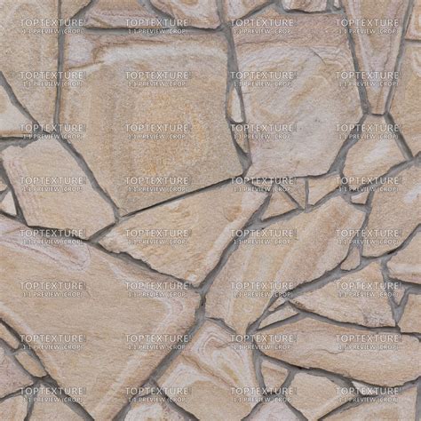 Irregular Beige Stone Tiles Top Texture